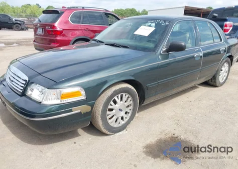 2003 Ford Crown Victoria Lx из США, поврежденный, VIN 2FAFP74WX3X184730